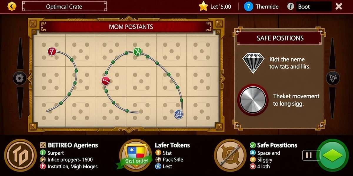 Ludo Legend Strategy Guide Ludo Legend strategy guide showing optimal token movement paths and safe positions